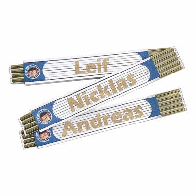 Tumstock med Namn - Robin