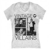 Vintage Villains Girly V-Neck T-Shirt, Girly V-Neck T-Shirt