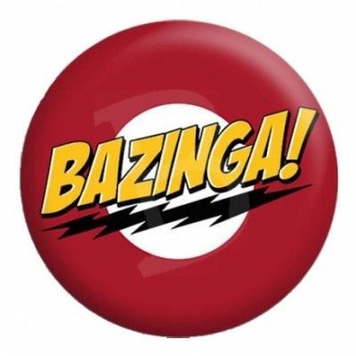 Bazinga Logo Knapp