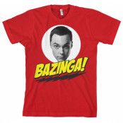 Bazinga Sheldons Head T-Shirt