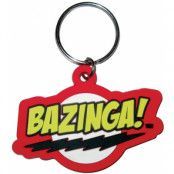 Big Bang Theory - Bazinga Rubber Keychain