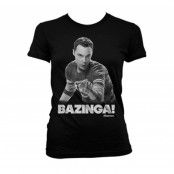 Sheldon Says BAZINGA! Girly T-Shirt, T-Shirt