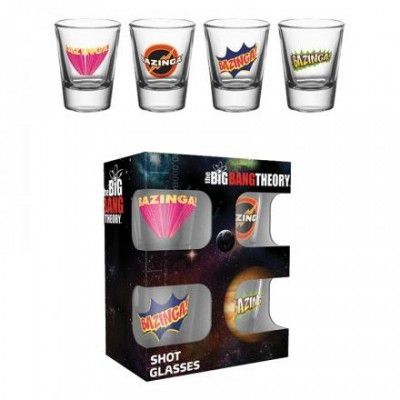 The Big Bang Theory Bazinga Shotglas
