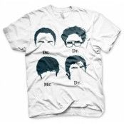 Big Bang Theory Prefix Heads T-Shirt, T-Shirt