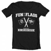 Fun With Flags Wide Neck Tee, Wide Neck T-Shirt