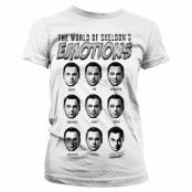 Sheldons Emotions Girly Tee, T-Shirt