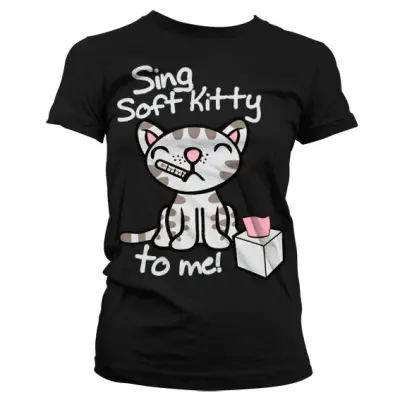 The Big Bang - T-Shirt Girl Sing Soft Kitty For Me (L)