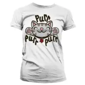 The Big Bang - T-Shirt Girl Soft Kitty Purr-Purr-Purr - White (M)
