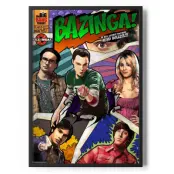 The Big Bang Theory - Comic Cover Poster