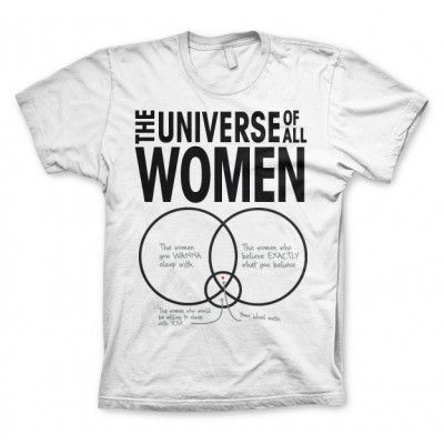 The Big Bang Universe Of All Women T-Shirt XL