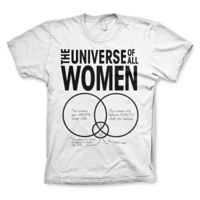 The Big Bang Universe Of All Women T-Shirt XXL