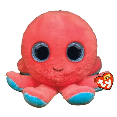 TY Beanie Boos Sheldon Korall Bläckfisk reg - TY -  Leksaksaffären