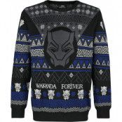 Black Panther - Disney Christmas jumper - Wakanda Forever - S XXL - för Herr - flerfärgad