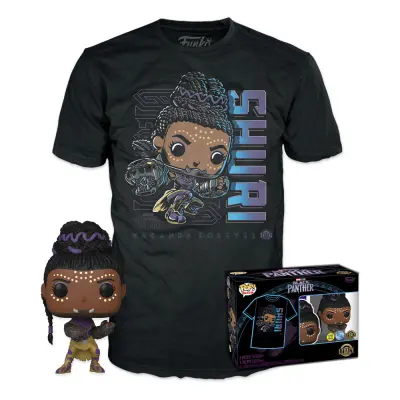 Black Panther Legacy POP! & Tee Box Shuri Size XL