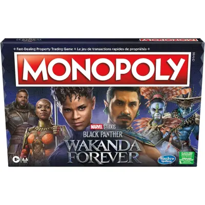 Monopoly Black Panther Wakanda Forever Edition
