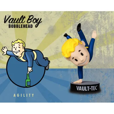 Fallout Vault Boy Bobblehead Agility