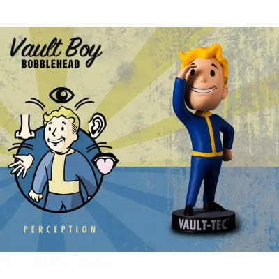 Fallout Vault Boy Bobblehead Perception