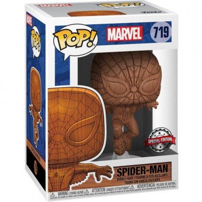 Funko! POP VINYL Marvel 719 Wooden Spider-Man