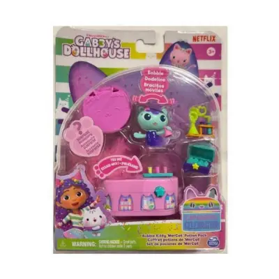Gabby's Dollhouse: Cat-Errific Celebration - Bobble Kitty MerCat Potion Pack (20144758)