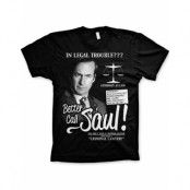 Better Call Saul Attorney At Law - Svart Unisex T-shirt