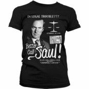 Breaking Bad Better Call Saul Dam T-Shirt Svart