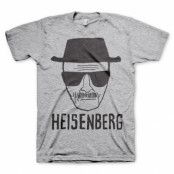 Breaking Bad Heisenberg Sketch T-Shirt Grå