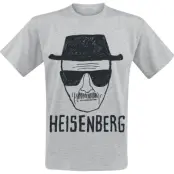 Breaking Bad T-shirt - Heisenberg - S XXL - för Herr - grå