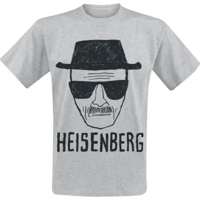 Breaking Bad T-shirt - Heisenberg - S XXL - för Herr - grå