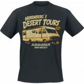 Breaking Bad T-shirt - Heisenberg`s Desert Tours - S XXL - för Herr - svart