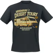 Breaking Bad T-shirt - Heisenberg`s Desert Tours - S XXL - för Herr - svart