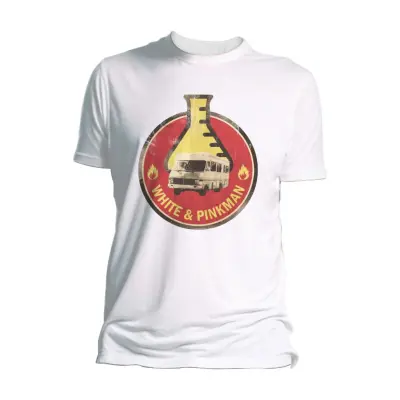 Breaking Bad - T-Shirt White And Pinkman White (Xxl)