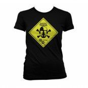 Breaking Bad - Toxic Sign Girly T-Shirt, Girly T-Shirt