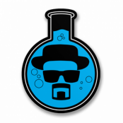 Heisenberg Flask Sticker, Accessories