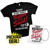 In Legal Trouble Package Deal - T-Shirt+Mug, Basic T-Shirt And Coffe Mug