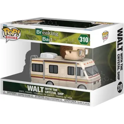 POP figure Rides Deluxe Breaking Bad Walt with The Crystal Ship
