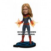 Avengers: Endgame Head Knocker Bobble-Head Captain Marvel 20 cm