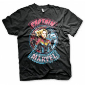 Captain Marvel Patch T-Shirt, T-Shirt