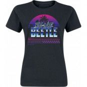 Blue Beetle - DC Comics T-shirt - Palm Sunset - S XL - för Dam - svart