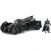 DC Comics Arkham Knight Batmobile metal car + figure set