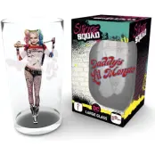 DC COMICS Large Glass 400ml - Suicide Squad Harley Qiunn