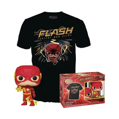 DC Comics POP! & Tee Box The Flash Size XL