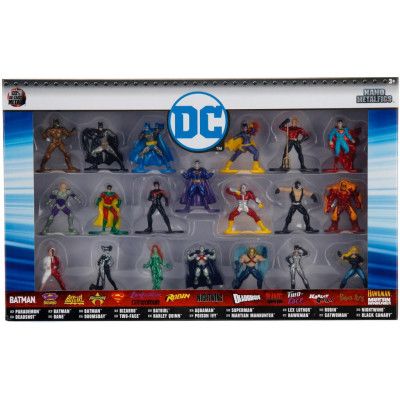 DC Comics Samlarfigurer Nano Metall 20-Pack 5018