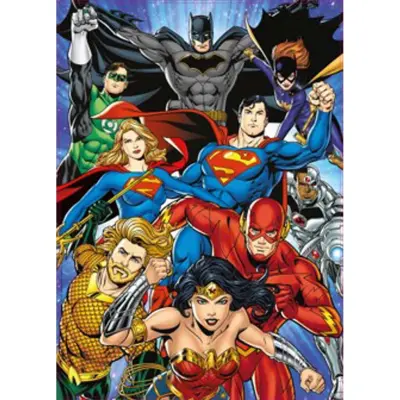 Educa - 1000 pcs, Justice League, Dc Comics