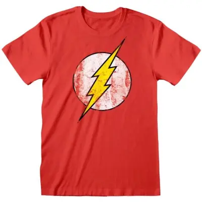 The Flash - DC Comics T-shirt - Flash - Logo - S XXL - för Herr - röd