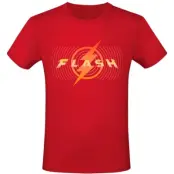 The Flash - DC Comics T-shirt - Logo - S XXL - för Herr - röd