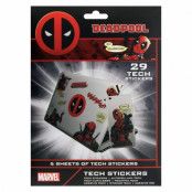 Deadpool - 29x Klistermärken