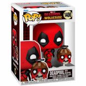 POP Deadpool Wolverine Deadpool With Headpool #1400