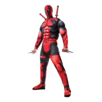 Deadpool Deluxe Maskeraddräkt - X-Small