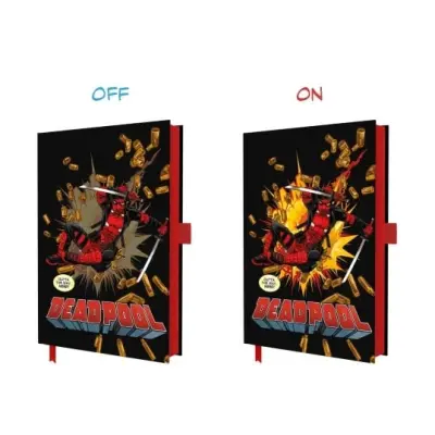 Deadpool - Light-Up Notebook - Size A5