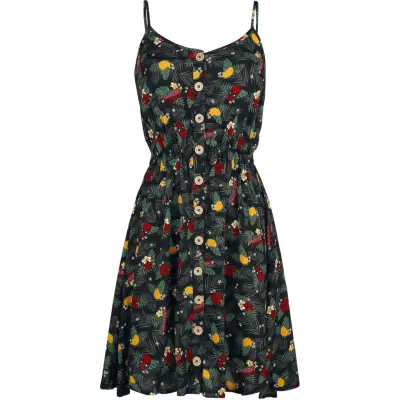 Deadpool - Marvel Halvlång klänning - Hawaiian - L XXL - för Dam - allover